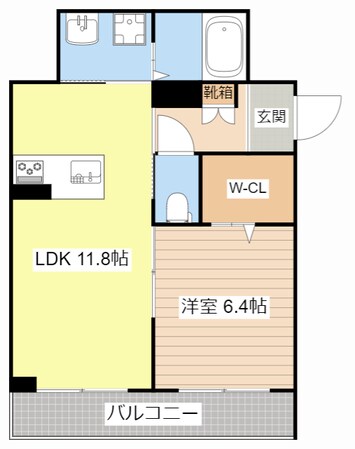 アルフラットの物件間取画像